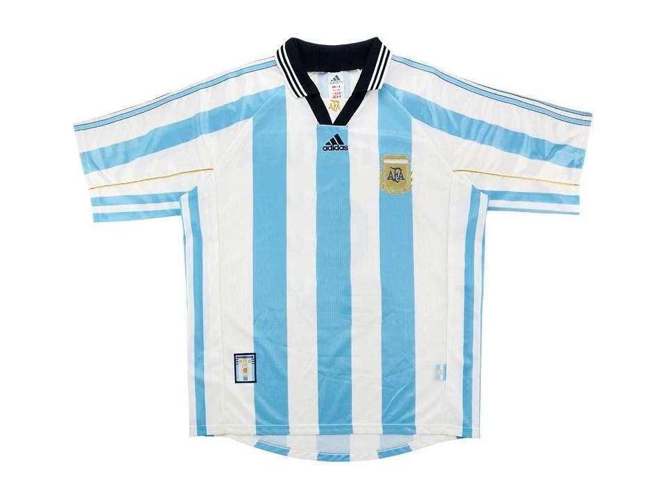 Argentina 1998 World Cup Domicile Football Maillot de football Maillot