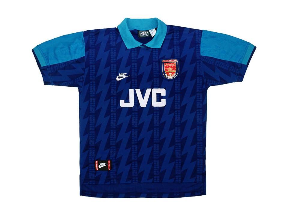 Arsenal 1994 1995 Exterieur Bleu Maillot