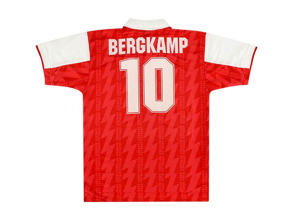 Arsenal 1994 Bergkamp 10 Domicile Football Maillot de football Maillot