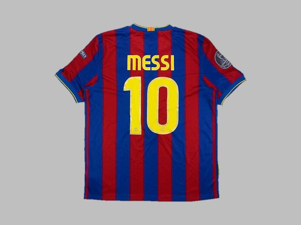 Barcelona 2009 2010 Messi 10 Domicile Maillot