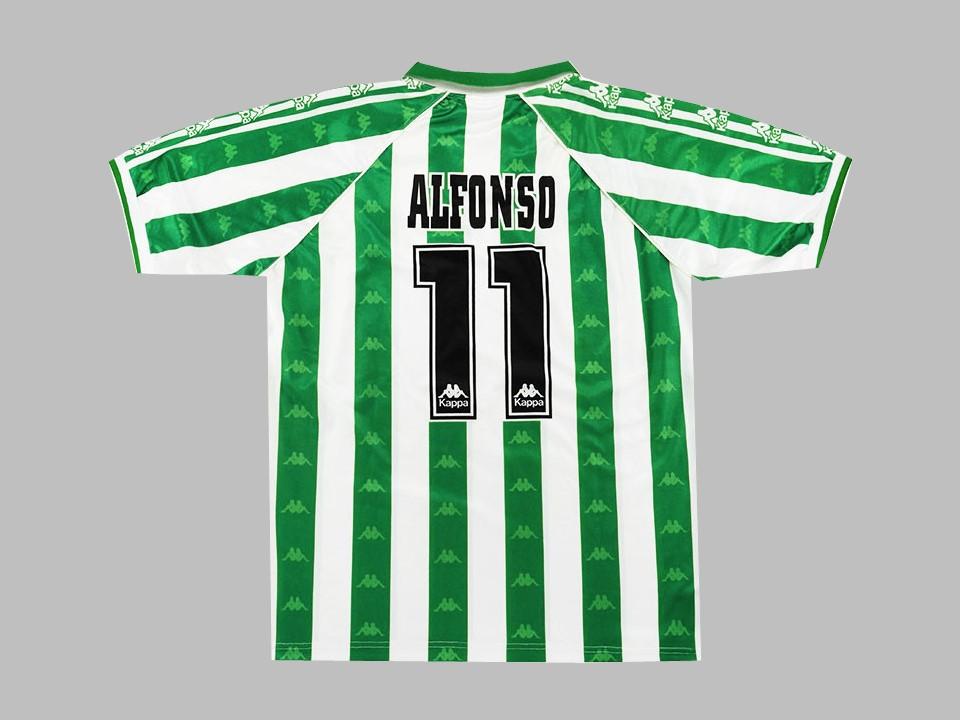 Betis 1995 1997 Alfonso 11 Domicile Maillot