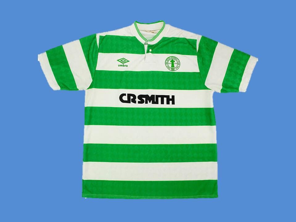 Celtic 1987 1989 Domicile Maillot