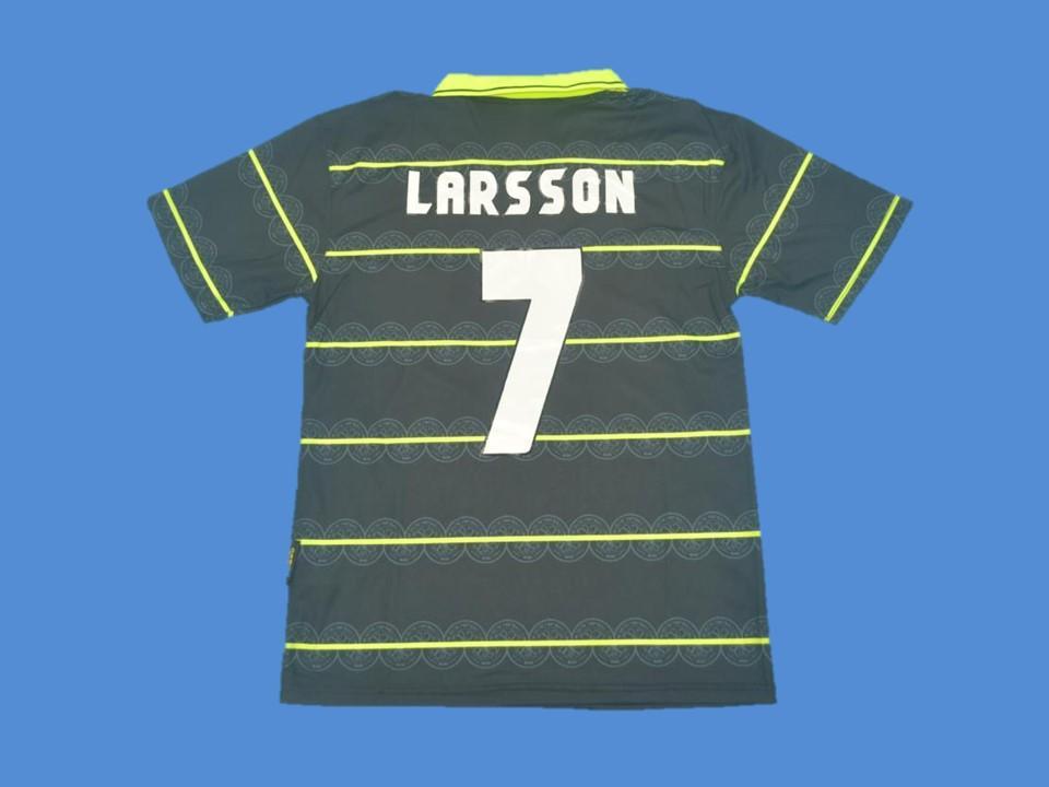 Celtic 1998 Larsson 7 Exterieur Maillot