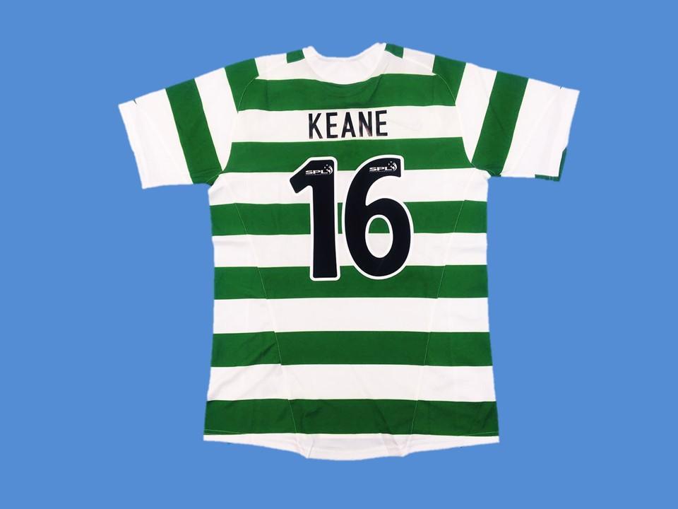 Celtic 2005 2007 Keane 16 Domicile Maillot