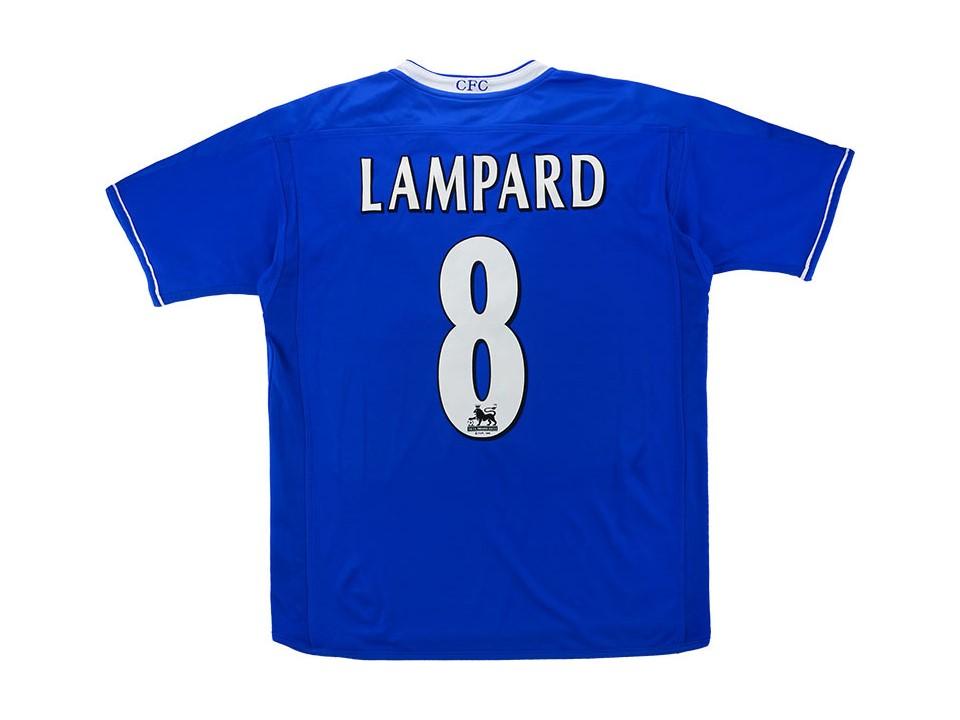 Chelsea 2003 2005 Lampard 8 Domicile Football Maillot de football Maillot