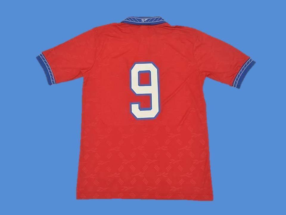 Chile 1998 Number 9 World Cup Domicile Maillot