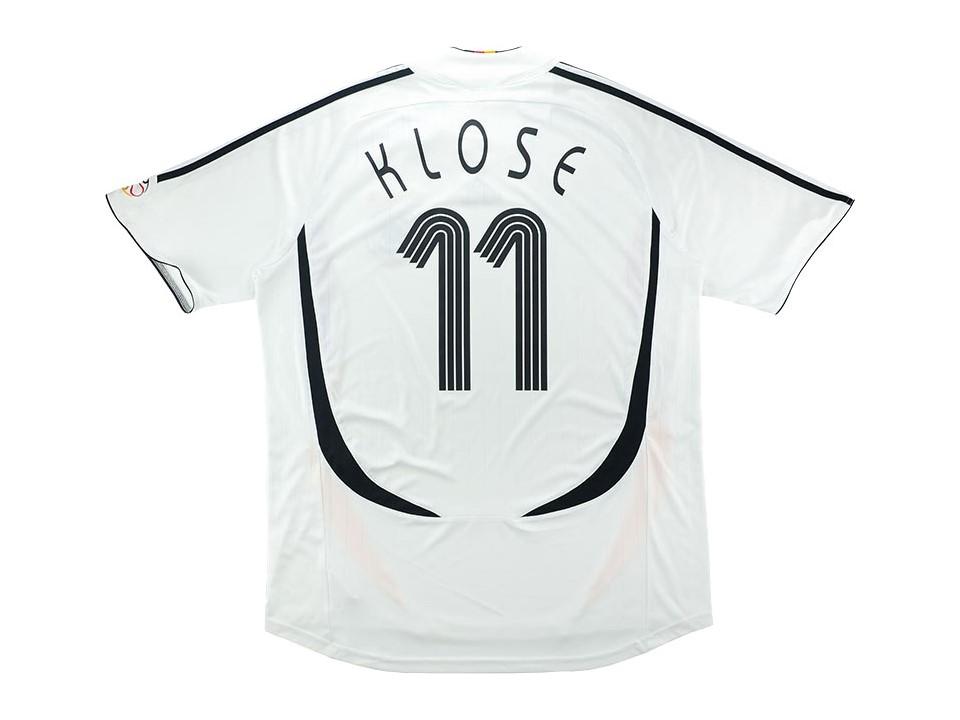 Germany 2006 Klose 11 World Cup Domicile Football Maillot de football Maillot