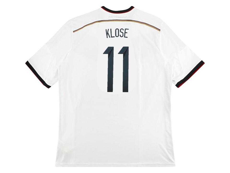 Germany 2014 Klose 11 World Cup Domicile Football Maillot de football Maillot