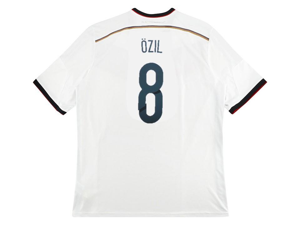 Germany 2014 Ozil 8 World Cup Domicile Football Maillot de football Maillot