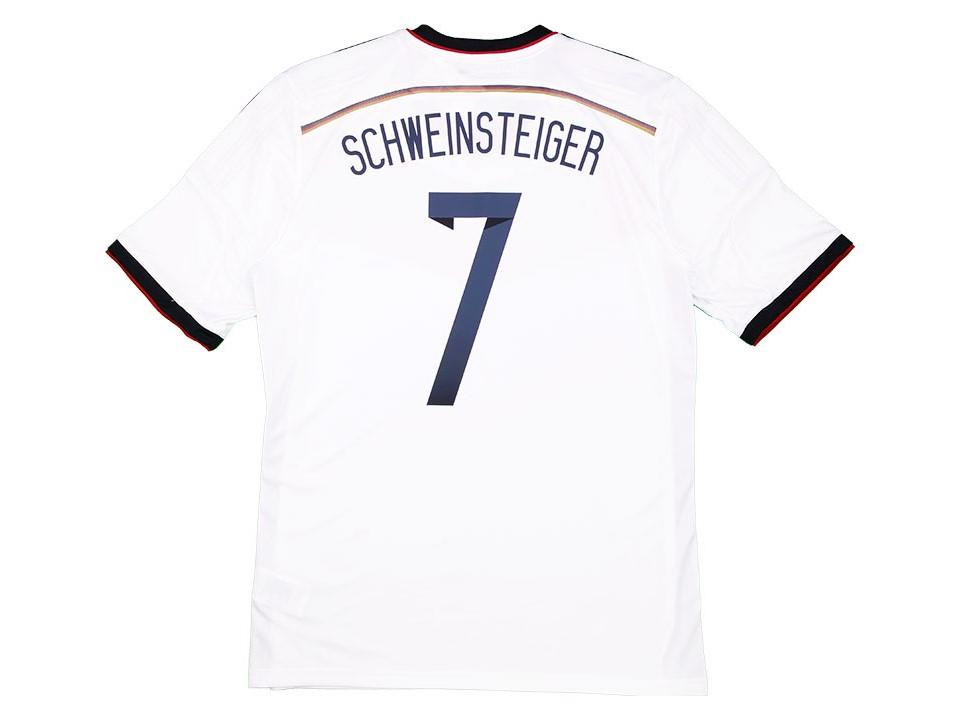 Germany 2014 Schweinsteiger 7 World Cup Domicile Football Maillot de football Maillot