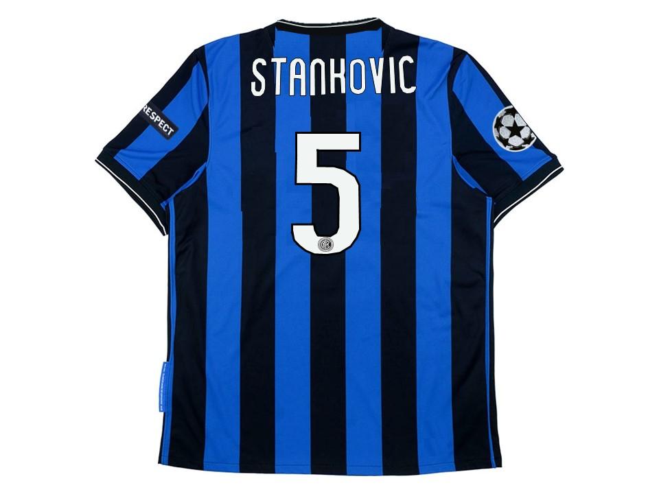 Inter Milan 2010 Stankovic 5 Ucl Finale Domicile Football Maillot Maillot