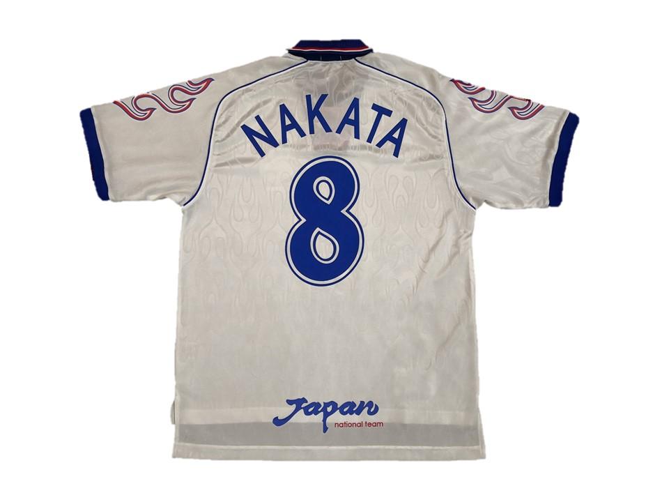Japan 1998 Nakata 8 World Cup Exterieur Football Maillot de football Maillot