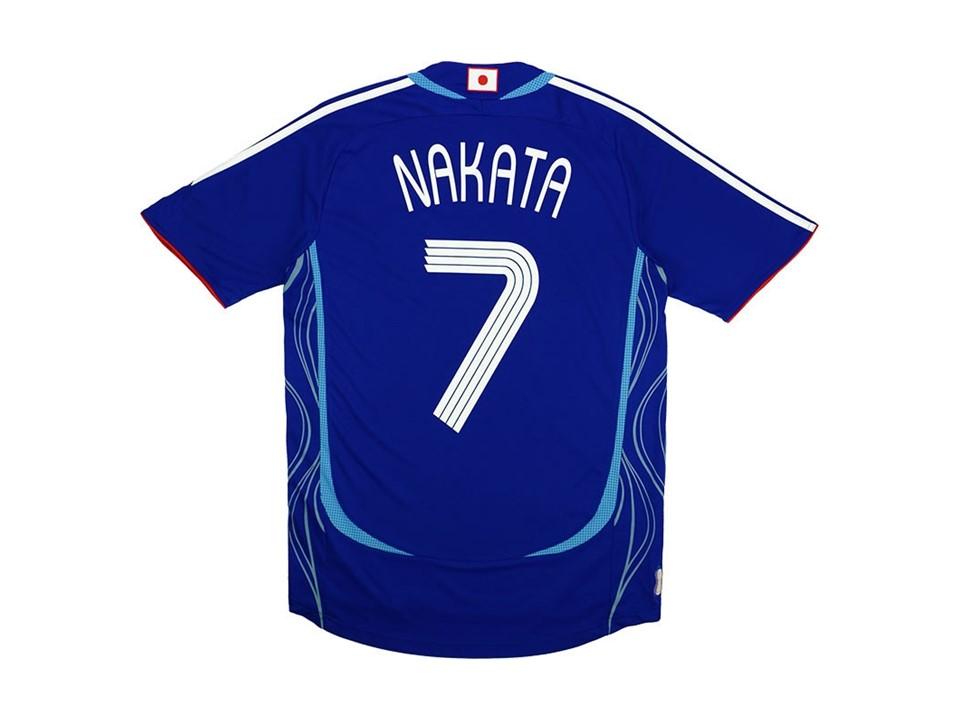 Japan 2006 Nakata 7 World Cup Domicile Football Maillot de football Maillot