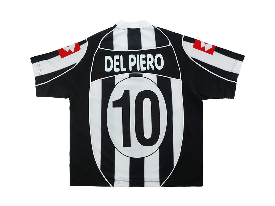 Juventus 2002 2003 Del Piero 10 Domicile Football Maillot de football Maillot