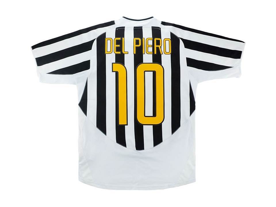 Juventus 2003 2004 Del Piero 10 Domicile Maillot