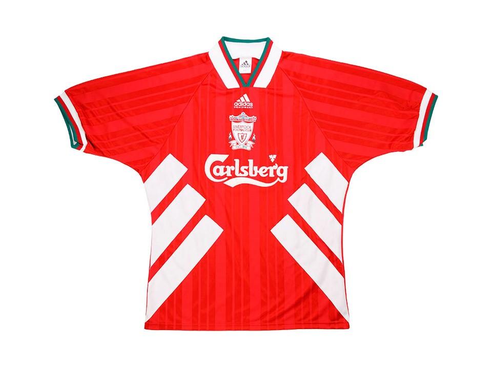 Liverpool 1993 1995 Domicile Football Maillot de football Maillot