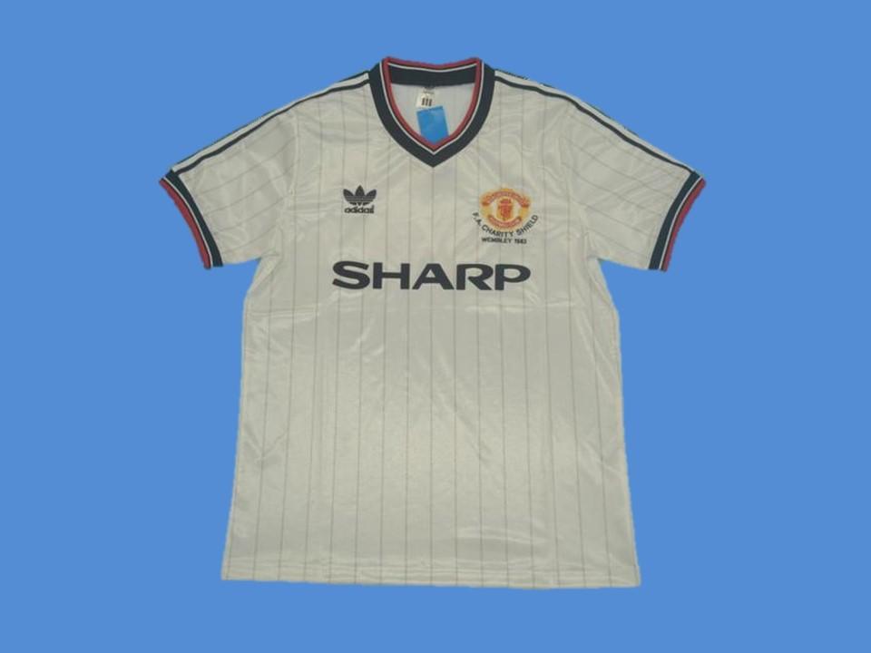 Manchester United 1983 Fa Cup Exterieur Maillot