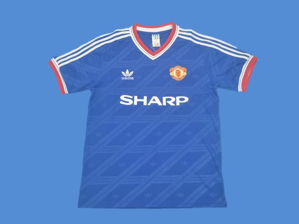 Manchester United 1986 1988 Exterieur Maillot