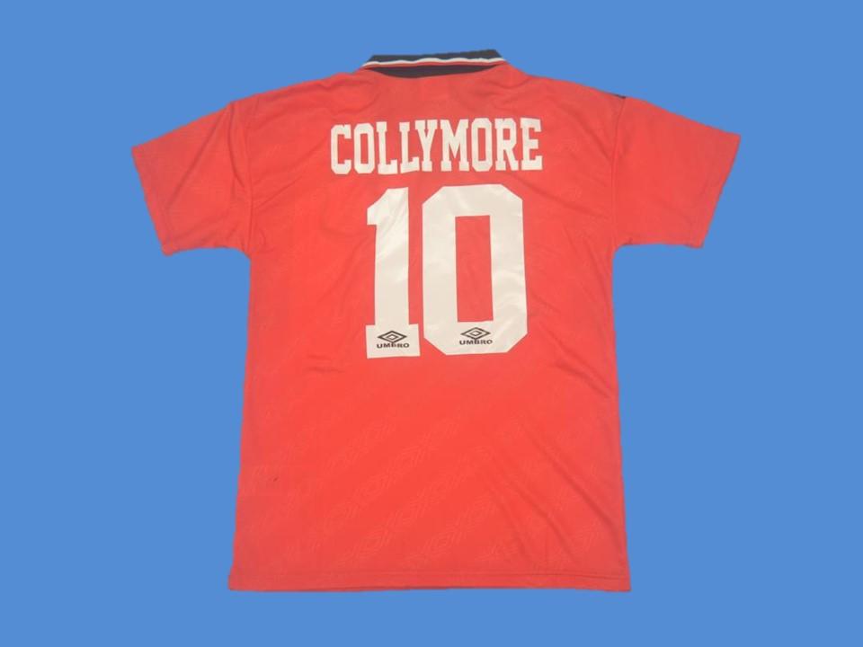 Nottingham Forest 1994 1996 Collymore 10 Domicile Maillot