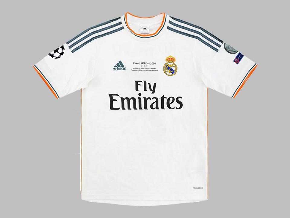 Real Madrid 2013-2014 Domicile Maillot Ucl