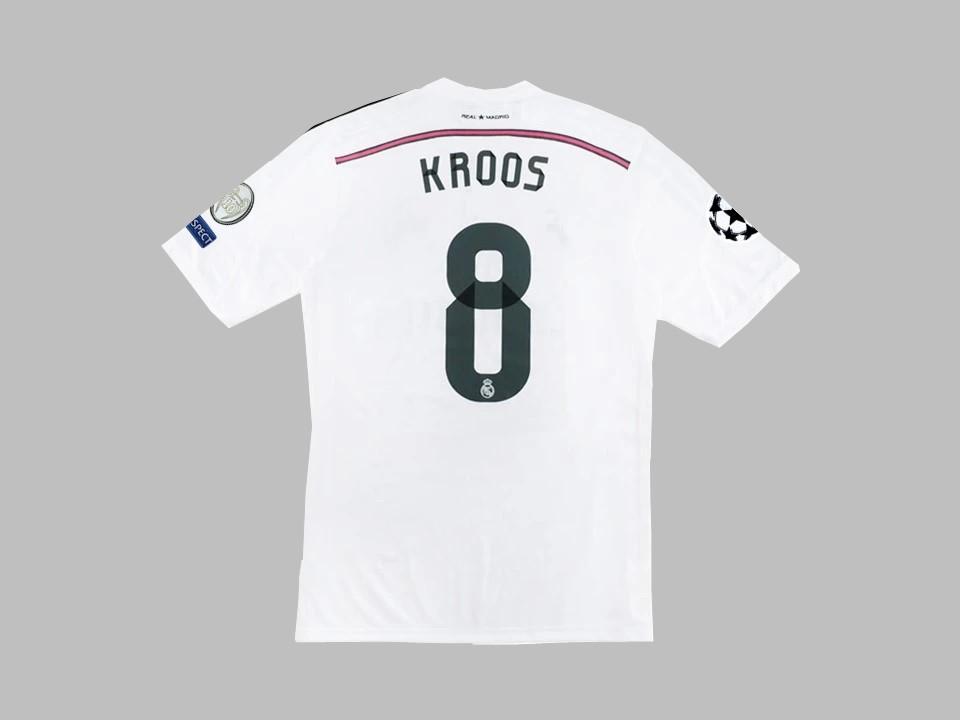 Real Madrid 2014 2015 Kroos 8 Domicile Maillot