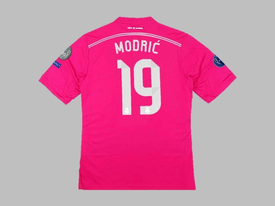 Real Madrid 2014 2015 Modric 19 Exterieur Maillot
