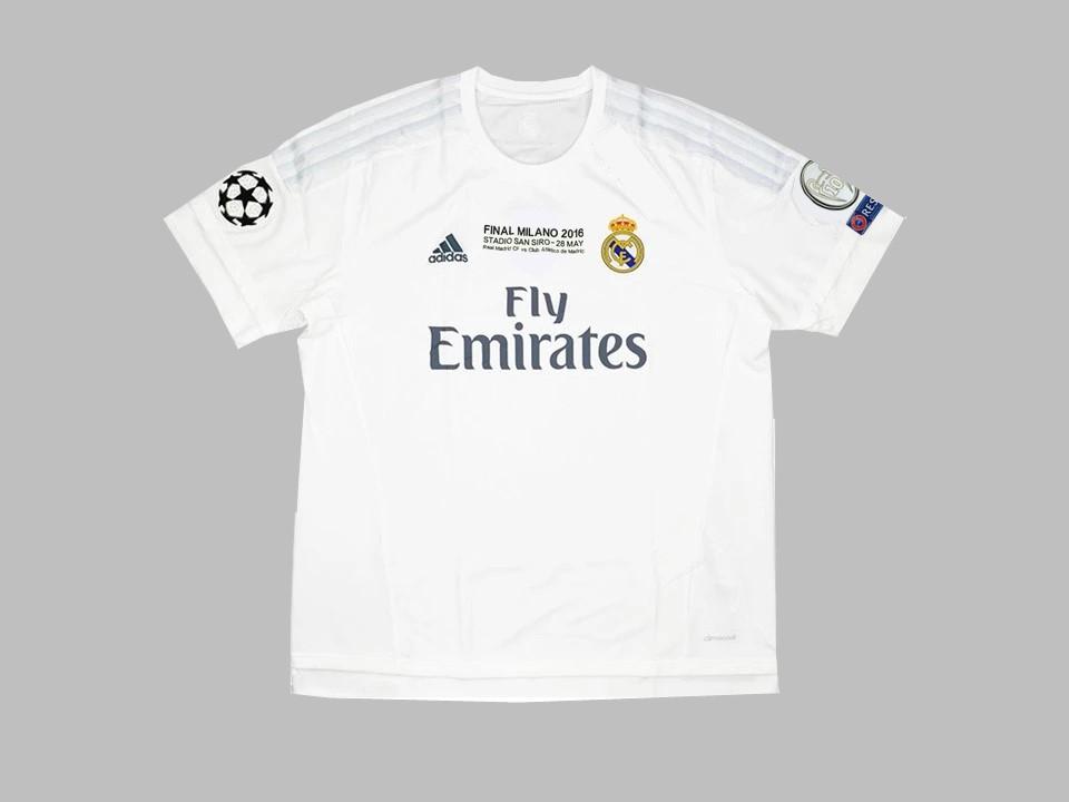 Real Madrid 2015 2016 Domicile Maillot Finale Champions League