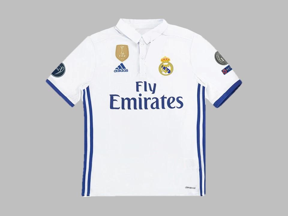 Real Madrid 2016 2017 Domicile Maillot