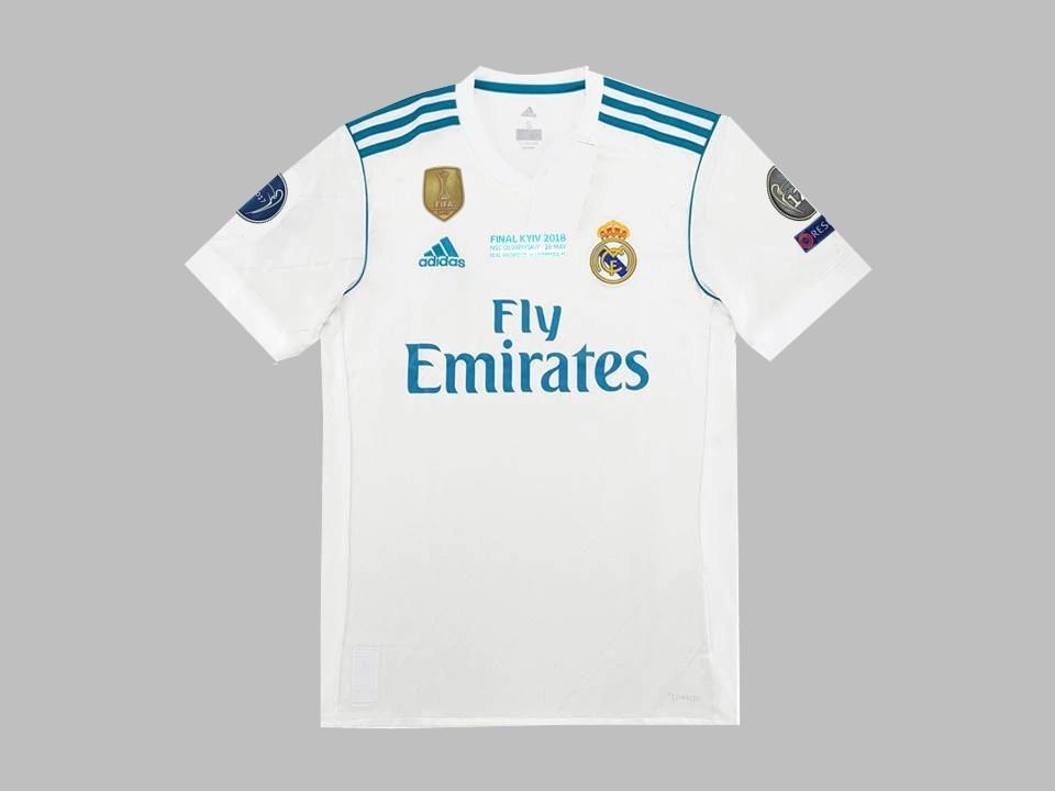 Real Madrid 2017 2018 Domicile Maillot