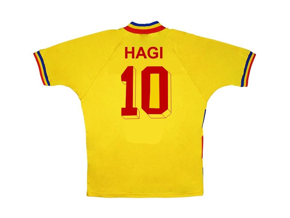 Romania 1994 Hagi 10 World Cup Domicile Football Maillot