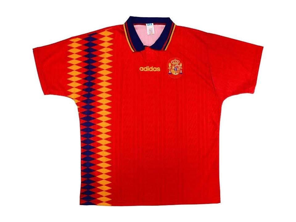 Spain 1994 Espaa World Cup Domicile Football Maillot