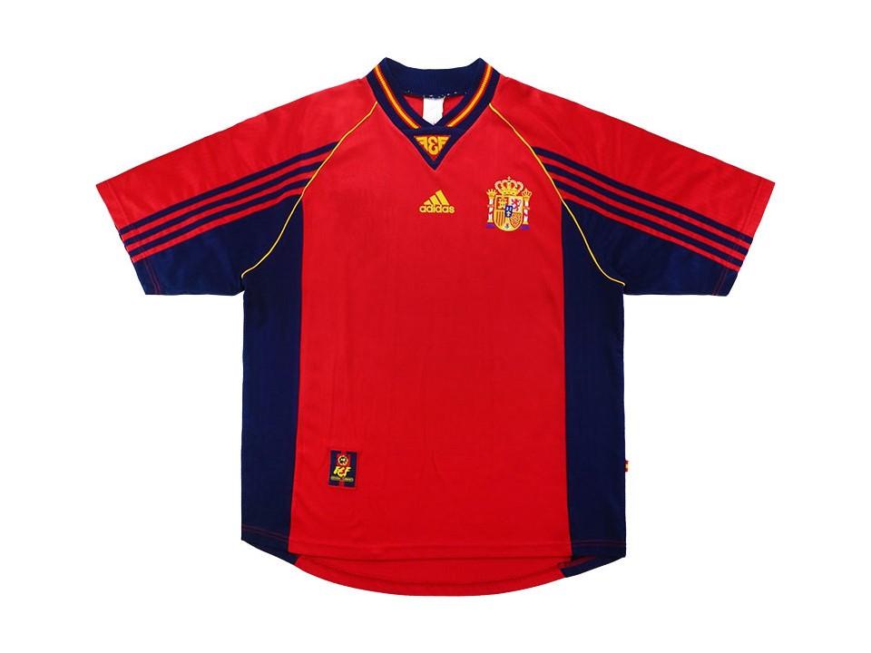 Spain 1998 World Cup Domicile Football Maillot