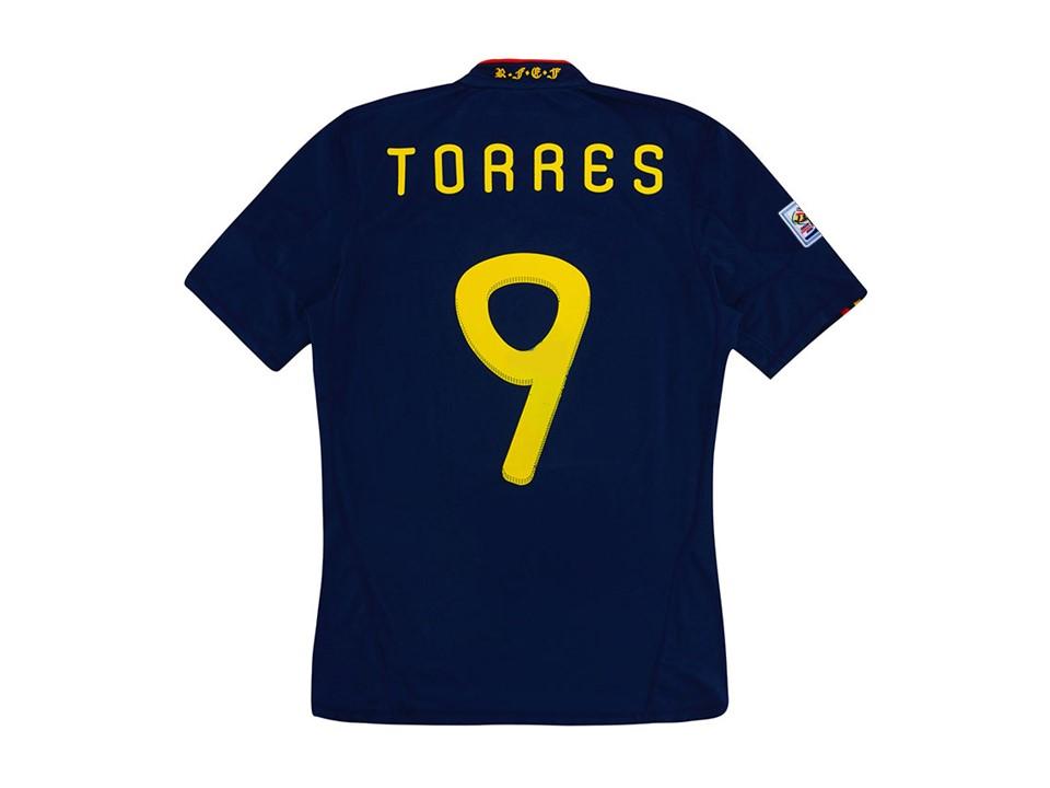 Spain 2010 Espaa Torres 9 World Cup Finale Exterieur Football Maillot de football Maillot