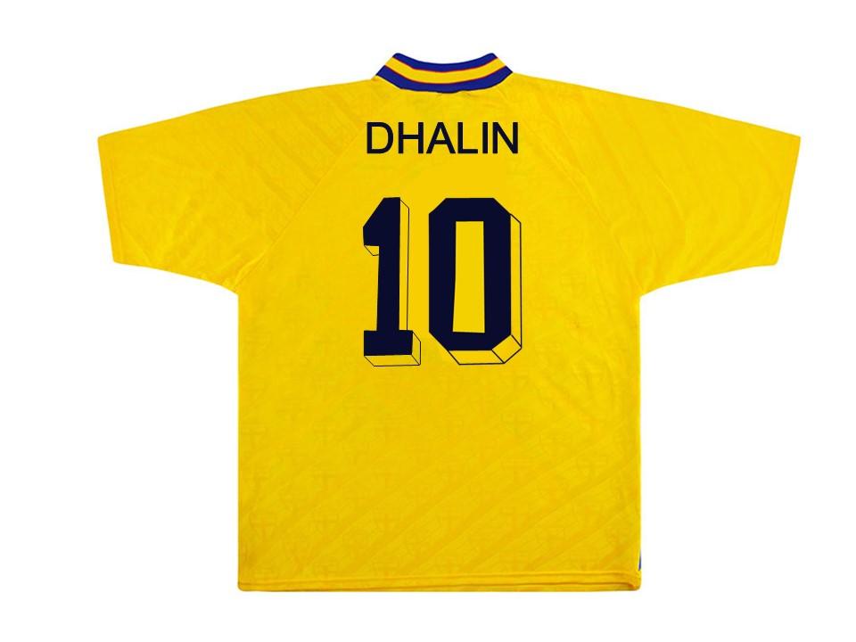 Sweden 1994 Dhalin 10 World Cup Domicile Football Maillot de football Maillot
