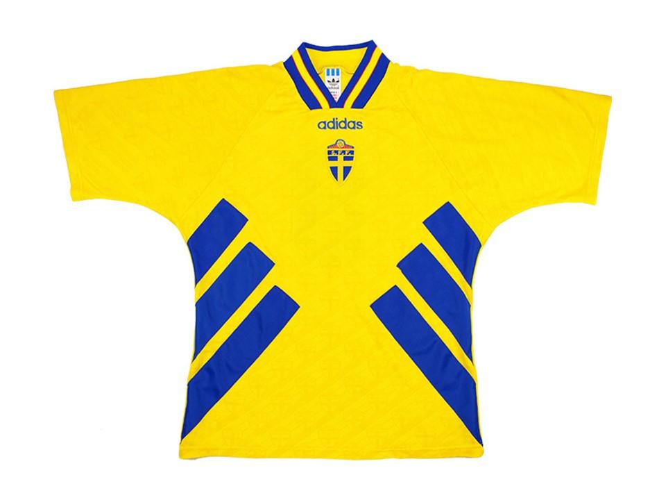 Sweden 1994 World Cup Domicile Football Maillot de football Maillot